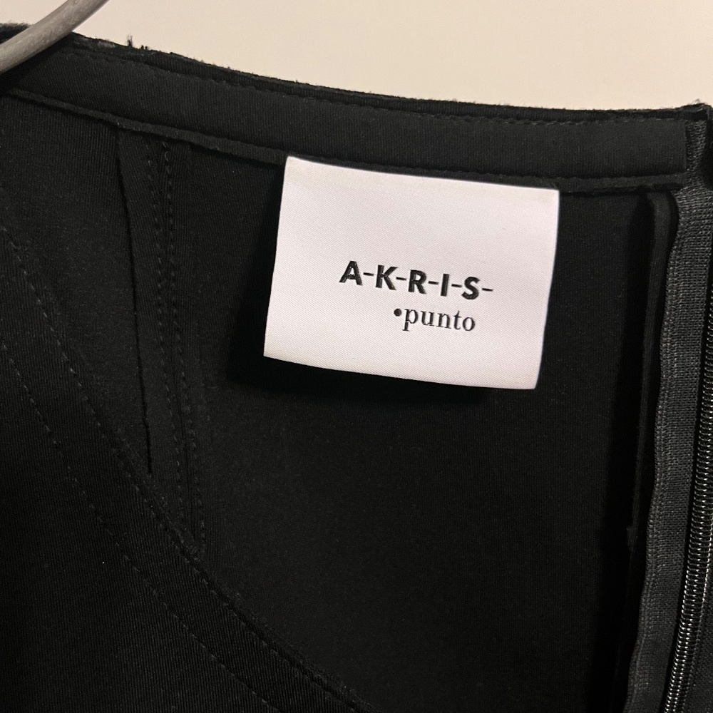 Akris Black Midi Dress - Picture 3 of 4